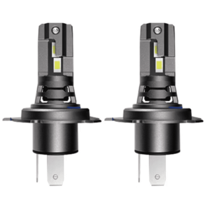 Set 2 becuri auto LED H4 K7 model 3570 de 100W 10000 lumeni 6000k imagine