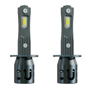 Set 2 becuri auto LED mini H1 K13 model 3570 de 150W 19000 lumeni 6000k imagine