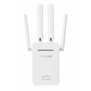 Amplificator Alb U7AC1200RE de semnal 4 antene wireless AX imagine