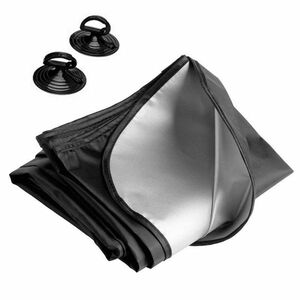 Prelata protectie parbriz cu 2 fete Iarna / Vara 70 x 145 cm imagine