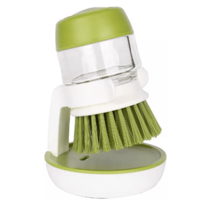 Perie de vase cu dozator detergent si suport depozitare utilizare universala OFF imagine