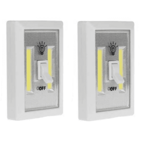 Set 2 x Intrerupatoare fara fir cu LED Super Bright Switch imagine