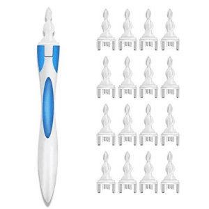 Dispozitiv pentru curatarea urechilor 16 varfuri din silicon pentru igiena adecvata si sanatatea urechii imagine