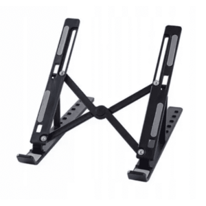 Suport tableta sau laptop plastic ABS reglaj 6 niveluri negru imagine