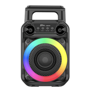 Boxa portabila bluetooth ZQS 6166 cu led RGB si maner transport imagine