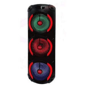 Boxa bluetooth reincarcabila MSA 8808 microfon 8 x 3 inch cu led RGB imagine
