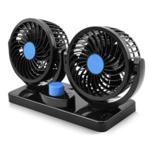 Ventilator Auto Dublu Alimentare La Priza Masinii De 12V Foarte Silentios 2 Trepte De Viteza Mars 304 imagine
