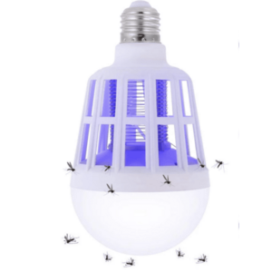 Bec cu Lampa UV Impotriva Insectelor Lumina Alba 12W imagine
