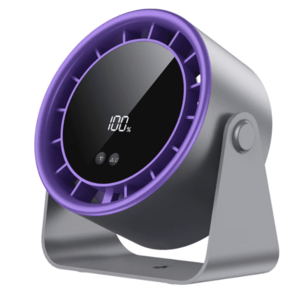 Ventilator 100 de viteze reglabile anulare zgomot incarcare tip C control tactil ecran digital inteligent imagine