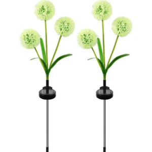 Set 2 Lampi solare decorative cu Flori de Papadie imagine