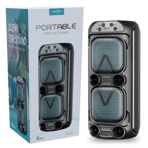 Boxa portabila GTS 2163 de 4 inch cu led multicolor imagine