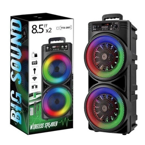 Boxa karaoke TTD 2807 microfon wireless Bluetooth si telecomanda imagine