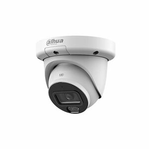 Camera supraveghere IP Dome cu iluminare duala Dahua WIzSense AcuPick IPC-HDW3849QM-S-IL, 8MP, 2.8 mm, IR/lumina alba 30 m, microfon, slot card, PoE imagine