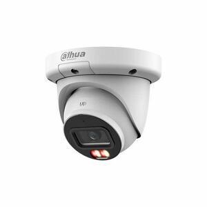 Camera supraveghere IP Dome cu iluminare duala Dahua WizSense AcuPick IPC-HDW3649QM-S-IL, 6MP, 2.8 mm, IR/lumina alba 30 m, microfon, slot card, PoE imagine