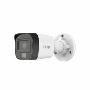 Camera supraveghere IP exterior cu iluminare duala Hikvision HiLook IPC-B120HA-LUC, 2MP, 2.8 mm, IR 20 m, lumina alba 15 m, microfon, PoE imagine