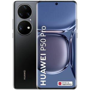 Huawei P50 Pro Dual Sim 256 GB Golden Black Bun imagine
