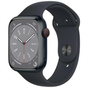 Apple Watch Series 8 2022, GPS + Cellular, Aluminium 41mm N/A Midnight Excelent imagine