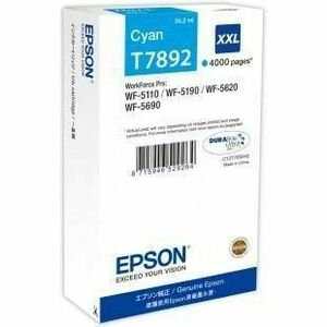 Cartus cerneala Epson T7892, cyan, capacitate 34m imagine