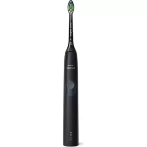 Periuta de dinti sonica electrica Philips Sonicare ProtectiveClean HX6800/44, 62000 miscari/minut, 1 mod de curatare, 2 intensitati, senzor presiune, functie BrushSync, 1 cap de periere, Negru cu gri imagine