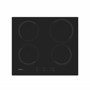 Plita incorporabila Candy CI642C, Inductie, 4 zone de gatit, 60 cm, Control touch, Sticla ceramica neagra imagine
