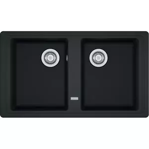Chiuveta bucatarie fragranite Franke BFG 620, adancime cuva 200mm, 860x500mm, Negru imagine