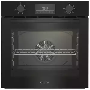 Cuptor incorporabil Arctic ARVI1130BC, Electric, 71 l, Autocuratare catalitica, Timer, Aqua Drop Clean, Touch & knob control, Clasa A, Negru imagine