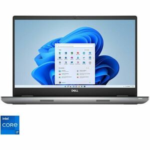 Laptop 17.3'' Precision 7780 Workstation, FHD, Procesor Intel® Core™ i7-13850HX (30M Cache, up to 5.30 GHz), 32GB DDR5 CAMM Module, 1TB SSD, RTX 3500 Ada 12GB, Win 11 Pro, Grey, 3Yr ProSupport imagine