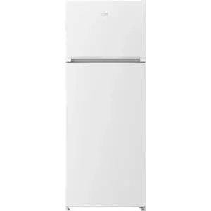 Frigider cu doua usi Beko RDSE465K40WN, 437 l, Clasa E, Cooling Fan, Safety Glass, H 185 cm, Alb imagine