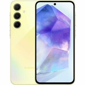 Telefon mobil Samsung Galaxy A55, Dual SIM, 8GB, 128GB, 5G, Awesome Lemon imagine