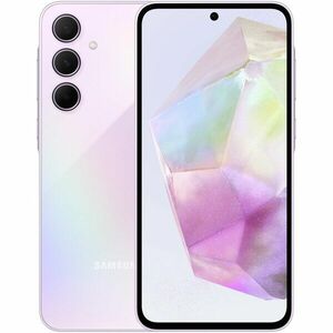 Telefon mobil Samsung Galaxy A35, Dual SIM, 6GB, 128GB, 5G, Awesome Lilac imagine