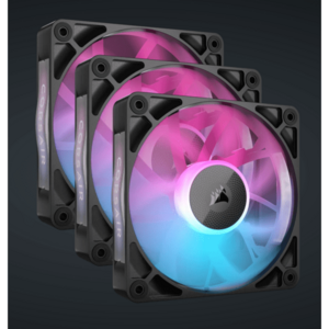 Ventilator / radiator Corsair iCUE LINK RX120 RGB 120mm Three Fan Pack imagine