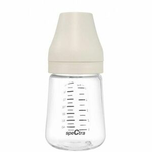 Biberon PA anticolici premium cu tetina S Spectra, crem, 160 ml imagine