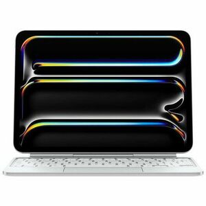 Tastatura Apple Magic pentru iPad Pro 11 (M4), Romanian, White imagine