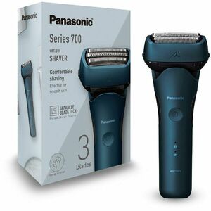 Aparat de ras Panasonic ES-LT4B-A803, 3 lame Japanese Blade Technology, Trimmer, Senzor pentru barba, 45min autonomie Li-Ion, Wet & Dry, Mod Shaving Foam / Spumă de ras imagine