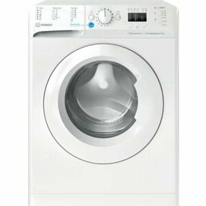 Masina de spalat rufe Slim Indesit INNEX BWSA61294WEUN, 6 kg, 1200 rpm, Clasa C, Push&Go, Motor Inverter, Display LED, Alb imagine