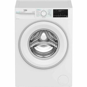 Masina de spalat rufe Beko B3WFU410415WWES, 10 kg, 1400 RPM, Clasa A, Motor ProSmart Inverter, Recycled Tub, Hygiene+, SteamCure, IronFast, AddXtra, Alb imagine