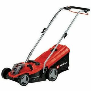 Masina de tuns gazon/iarba pe acumulator Einhell Power X-Change GE-CM 18/33 Li-Solo, 18 V, 33 cm latime taiere, inaltime taiere 5 trepte 25-65 mm, sac 30 l, livrat fara acumulator/incarcator imagine