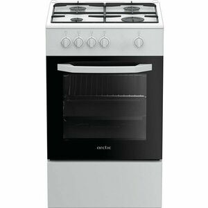 Aragaz AGM5500F, gaz, 4 arzatoare, Safety Plus, arzatoare cu eficienta ridicata, 50 cm, alb imagine