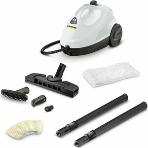 Aparat de curatat cu aburi Karcher KST 2, 1.512-601.0, 1500 W, 75mp, 3.2 bar, timp incalzire 6.5 min, Alb/Negru imagine