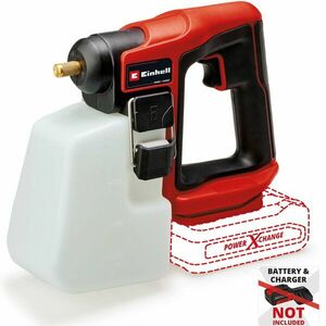 Pulverizator pe acumulator Einhell Power X-Change GE-WS 18/10 Li-Solo, capacitate rezervor 1 litru, presiune maxima pompa 2.5 bar, fara acumulator si incarcator in setul de livrare imagine