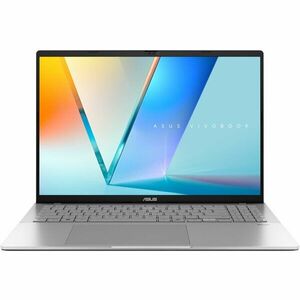 Laptop ASUS Vivobook S16 M3607HA cu procesor AMD Ryzen 5 220 pana la 4.9GHz, 16'', WUXGA, IPS, 144Hz, 16GB DDR5 RAM, 1TB SSD, AMD Radeon Graphics, No OS, Cool Silver imagine
