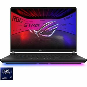 Laptop Gaming ASUS ROG Strix SCAR 16 G635LW cu procesor Intel® Core™ Ultra 9 275HX pana la 5.4GHz, 16, 2.5K WQXGA, Mini LED, 240Hz, G-Sync, 64GB DDR5, 2TB SSD, NVIDIA® GeForce RTX™ 5080 16GB GDDR7, No OS, Off Black imagine