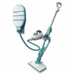 Mop cu aburi Black & Decker 9-in-1 FSMH1351SM-QS, 1300 W, Rezervor 0.5 L, Alb/Albastru imagine