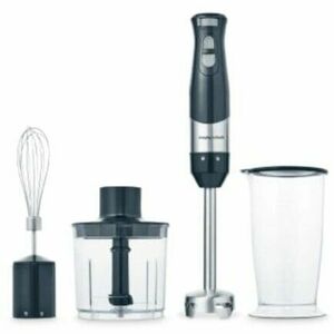 Blender de mana Moprhy Richards Total Control MUC-HB64V, 600 W, 5 setari, Turbo, Albastru imagine