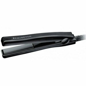 Placa de intins parul Remington Straightini S2880, LCD, 200°C, Invelis ceramic, dimensiuni reduse, Negru imagine