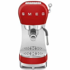 Aparat de cafea espresso Smeg ECF02RDEU, stil anii 50, 1350 W, 15 bare, rosu imagine