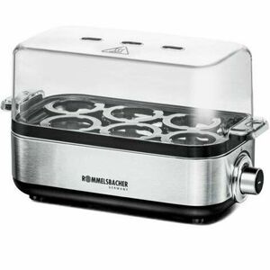 Aparat de gatit oua Rommelsbacher ER 600, 400 W, pana la 6 oua, otel inoxidabil imagine