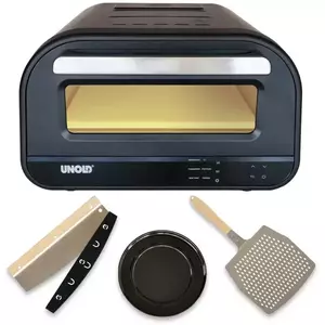 Cuptor Unold Cuptor electric pentru pizza, 68815, 1700W, Negru imagine