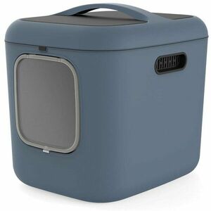 Litiera Rotho, albastru, 614x499x576mm, pentru pisici, 2.5kg imagine