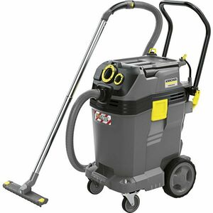 Aspirator umed-uscat profesional NT 50/1 Tact Te L, 50 L, maner ajustabil si furtun de drenaj, priza integrata, Antracit imagine